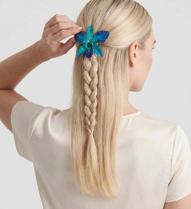 Hair Stick with Real Chrysanthemum Flower