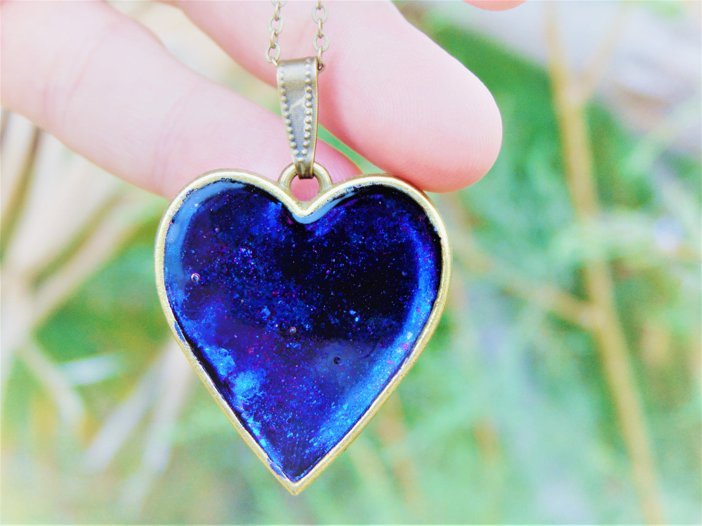 Μενταγιόν Blue Heart