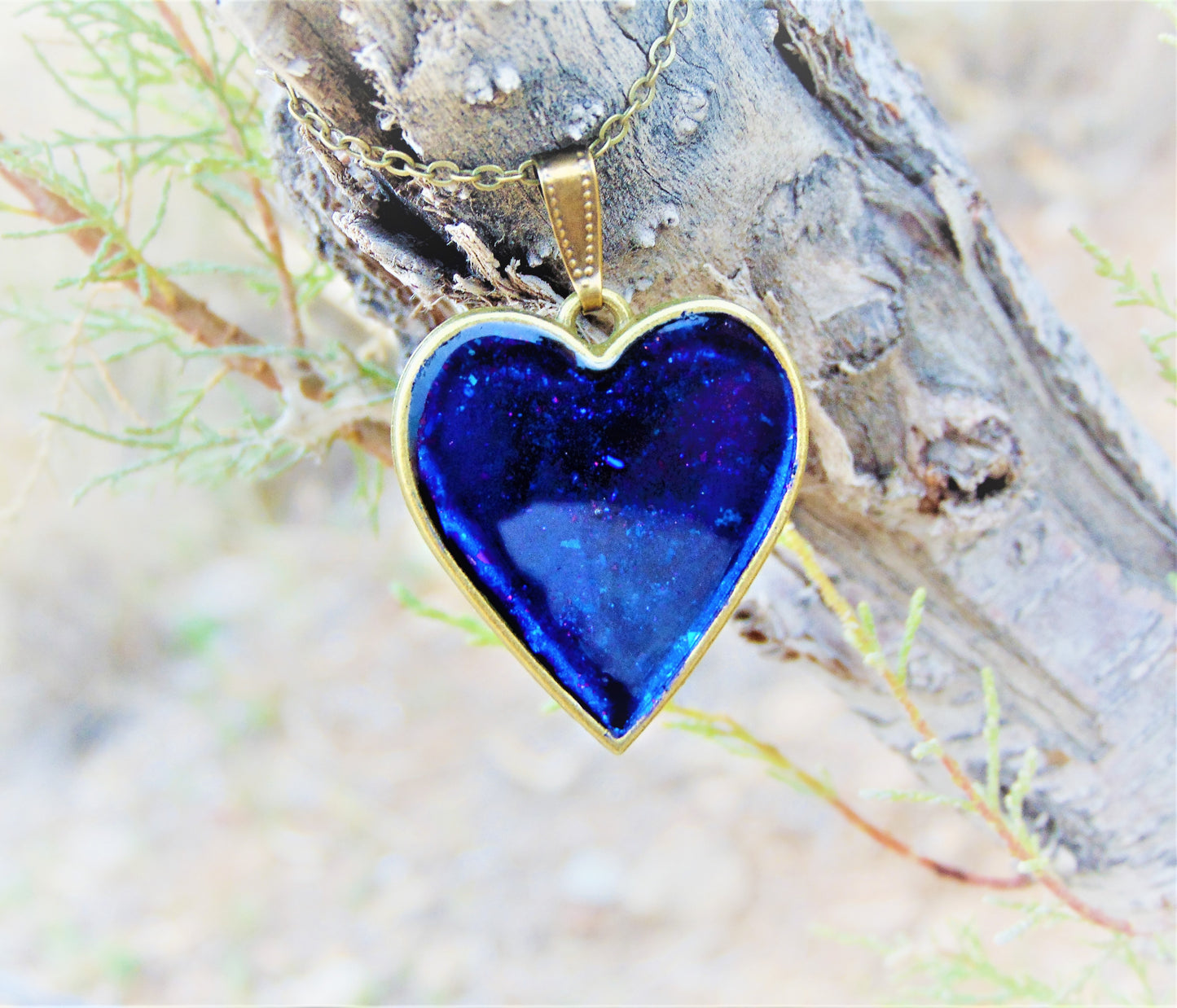 Μενταγιόν Blue Heart