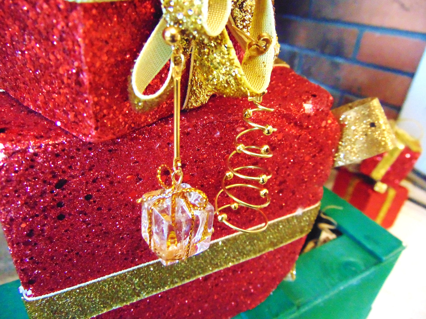 Σκουλαρίκια Χριστουγεννιάτικο δώρο και δέντρο